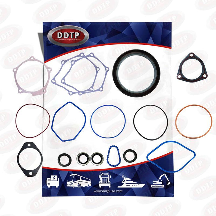 Complete Front Cover Gasket & Seal Kit for Detroit Diesel S60 12.7L