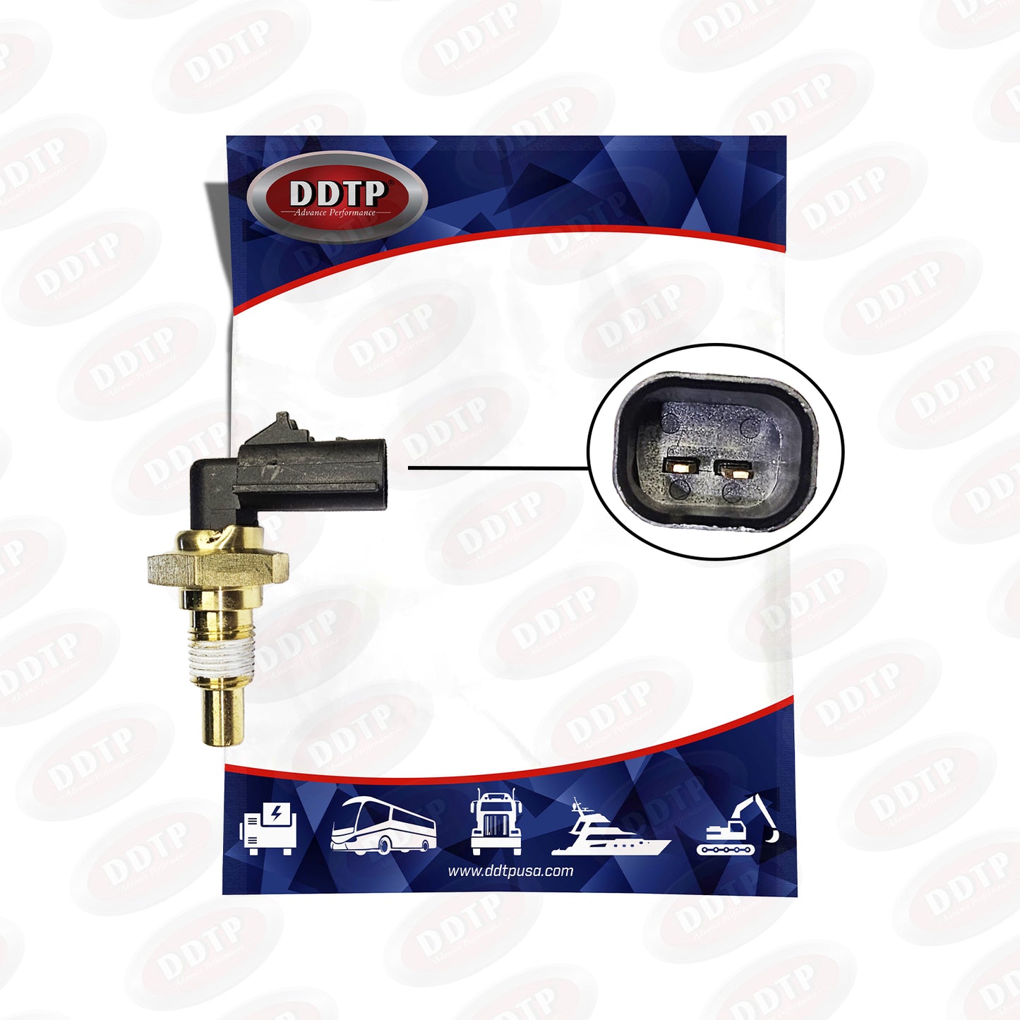 Coolant/Oil Temperature Sensor S60 12.7L EGR, 14L