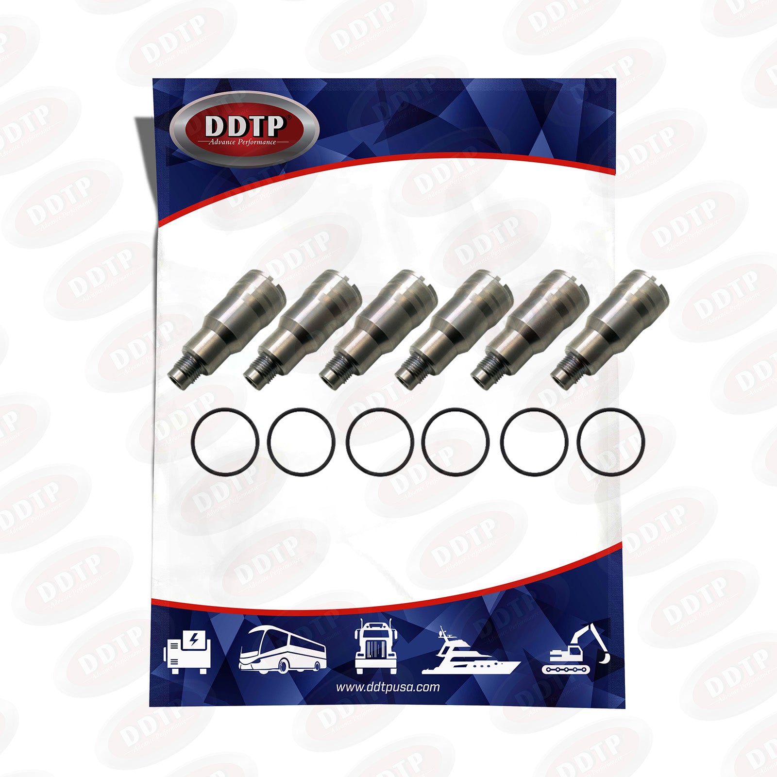 Injector Tube Sleeve (Steel) W/ O-Ring DD15 Six Pack ( A4720780273 )