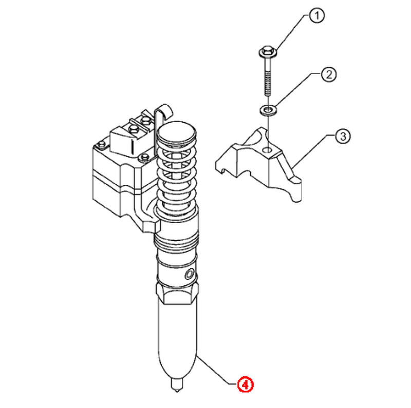 Remanufactured Injector ASM S60 EUI (R5237650)