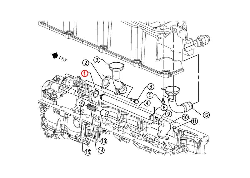 Seal Ring (Oil Pump Outlet) S60 ( 23505891 )