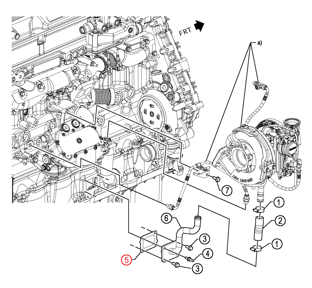 Gasket Oil Filler/Dipstick (4 Hole) S60