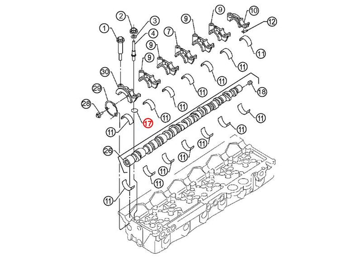 Ring Seal Block to Gear Case Detroit Diesel S60 (08929740)