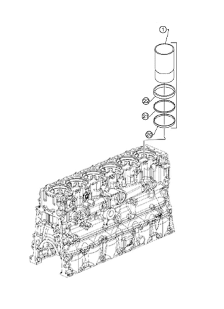 Liner Kit S60 12.7L