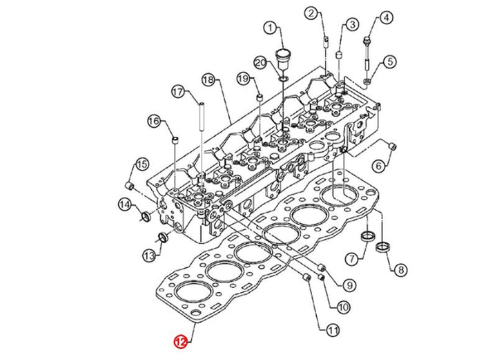 Engine Overhaul Gasket Set Detroit Diesel Series 60 12.7L & 14L EGR
