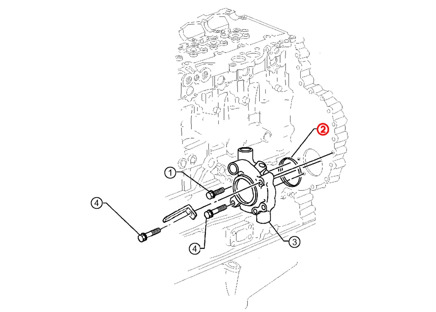 O-ring Seal (Water Pump) S60