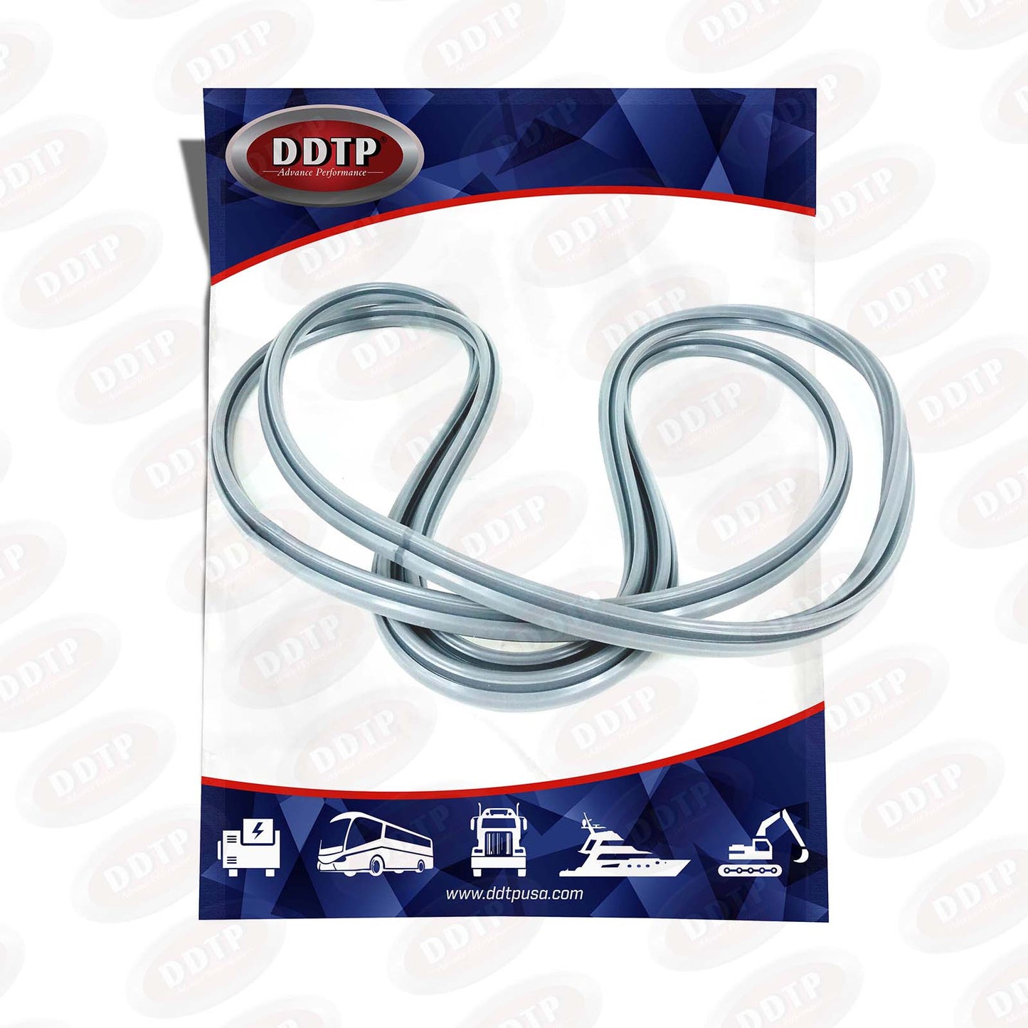 Oil Pan Gasket Gray for Detroit Diesel Engine Series 60 12.7L ( 08929102 )