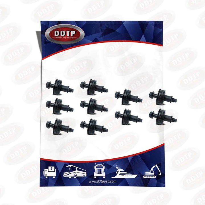 Oil Pan Isolator Bolt ASM S60 14L Set Of 10 ( 23522281 )