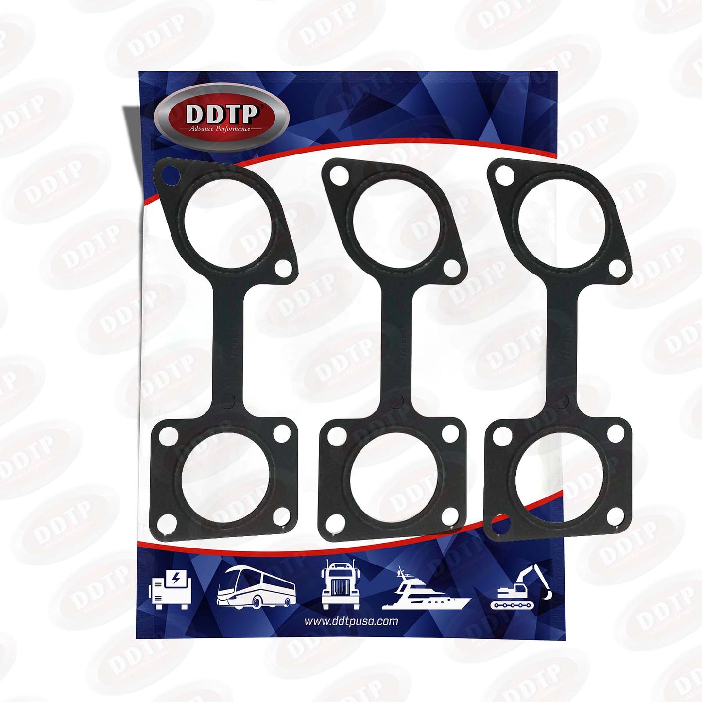 Gasket Exhaust Manifold S60 (Set of 3)