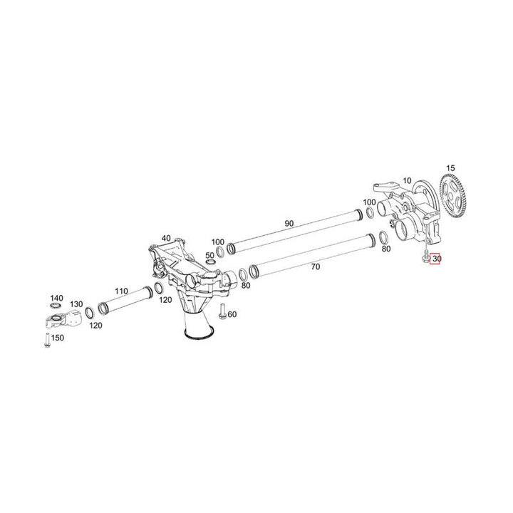 Oil Suction Seal and Gasket Kit DD15
