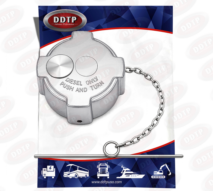 Locking Fuel Tank Cap Freightliner Cascadia, Columbia, Century, Coronado & M2
