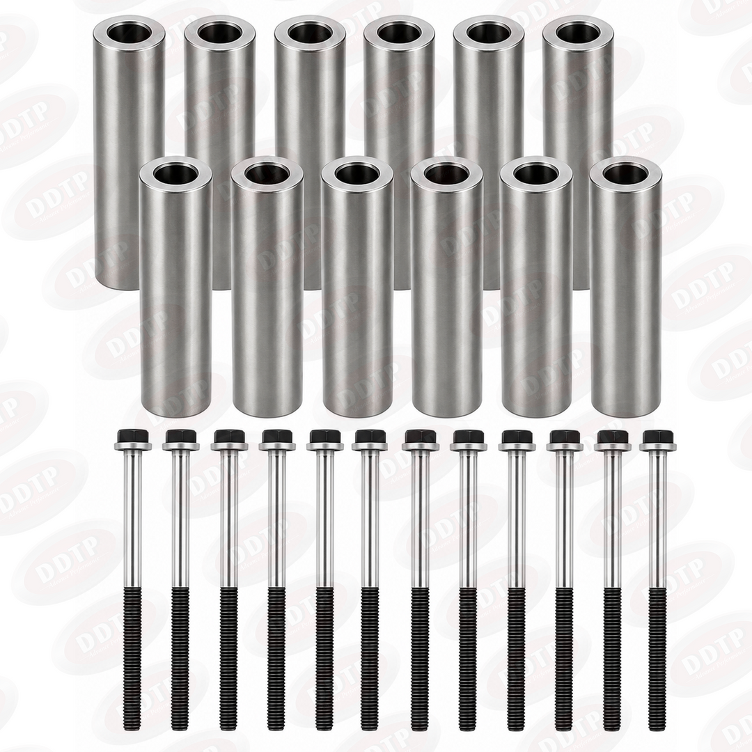 Juego de colector de escape de 12 pernos S60 (08929357)