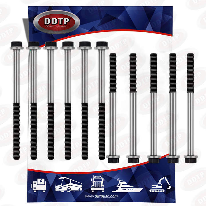 Juego de colector de escape de 12 pernos S60 (08929357)