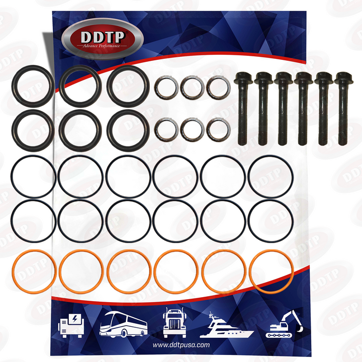 Injector Seal and Bolt Kit for Detroit Diesel Engine Series 60 12.7L Six Pack (08929393)