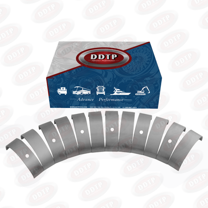 Set of 6 Crankshaft Main Bearings Set Detroit Diesel S60  (08929670)
