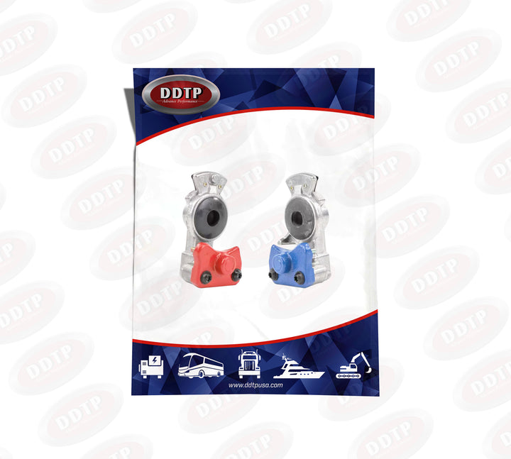 Gladhand Set (1 - Red & 1 - Blue), 1/2” Female Pipe Thread (Phillips)