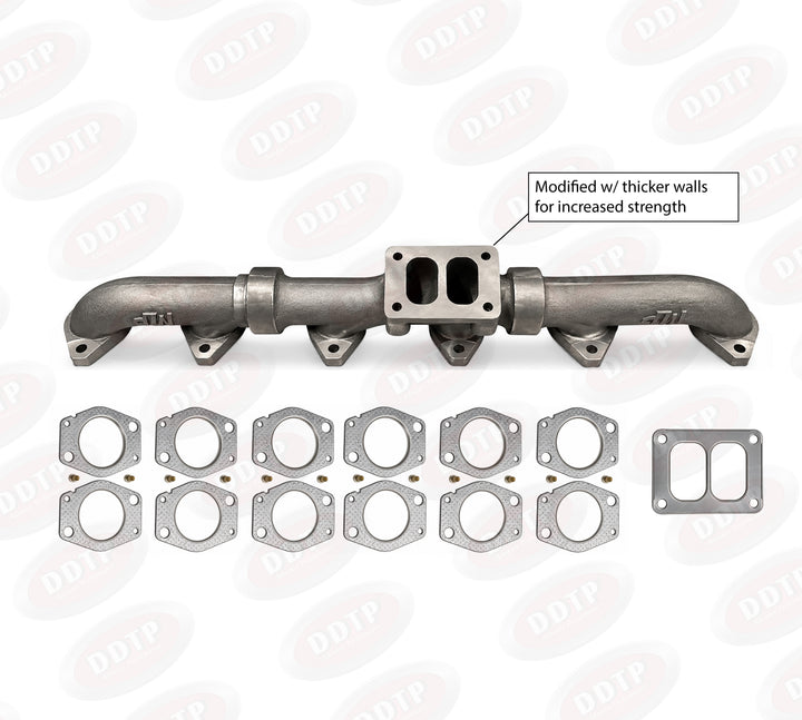 Exhaust Manifold Kit CAT 3406E, C15 & C16 (Reinforced Thick-Wall Design)