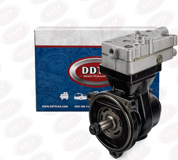 Air Compressor New, Mack MP8 & Volvo D13, FM9, FM12, FH13, FH16 Engines