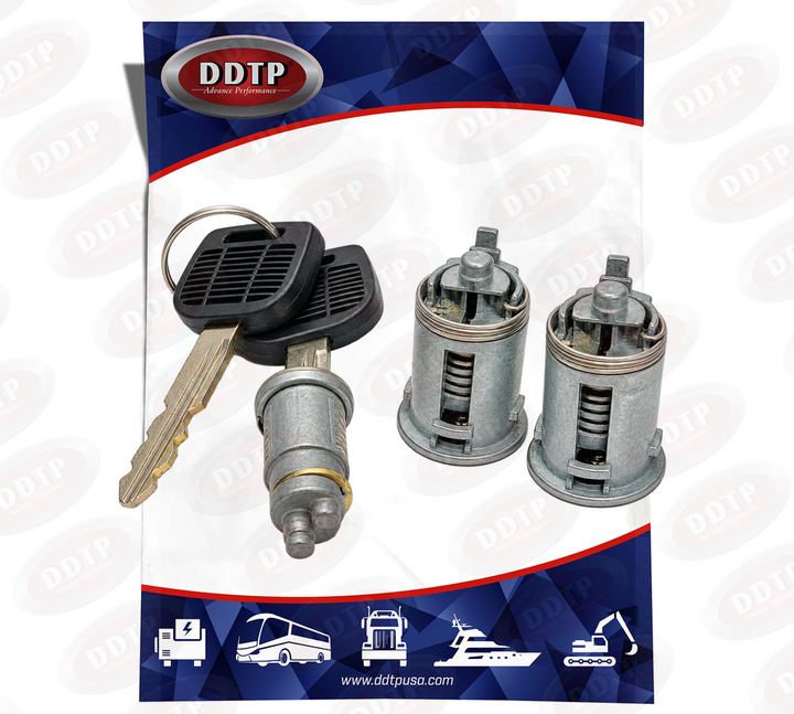 Ignition And Door Lock Cylinder Kit Freightliner Century & Columbia