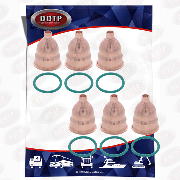 Injector Hole Kit S60 12.7L Set of 6 (23501580)
