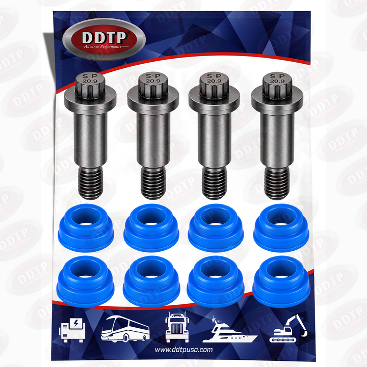 Kit de montaje ECM S60 (8 aisladores y 4 pernos)