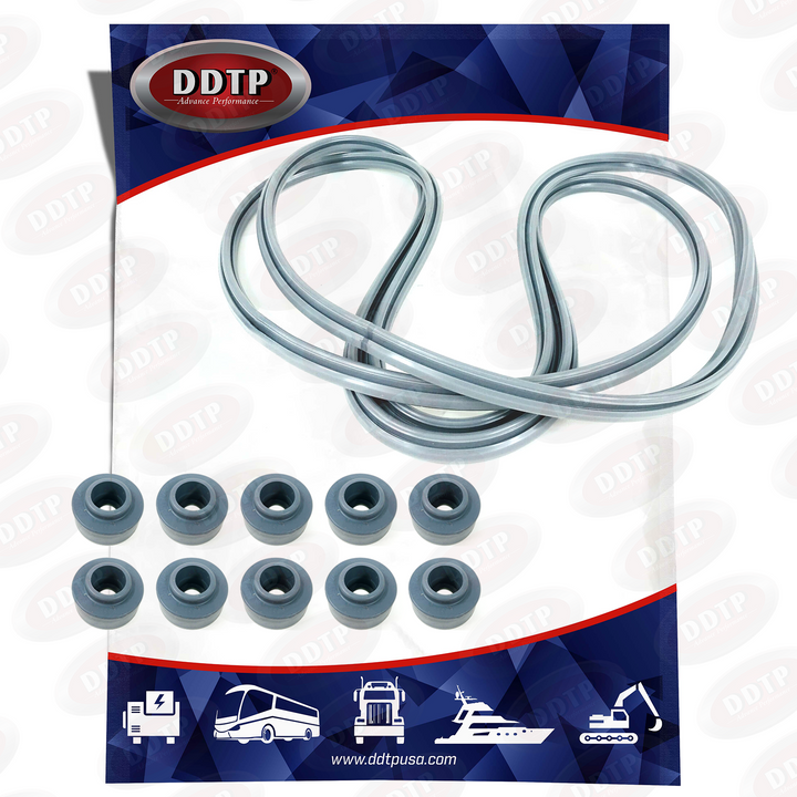 Oil Pan Isolator with Gasket Detroit Diesel S60 12.7L (23517242)