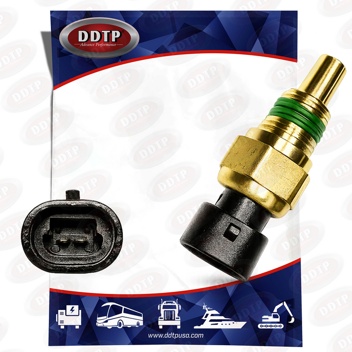 Engine Sensor Oil Coolant Temperature Temp Sender S60 12.7L (23518092)