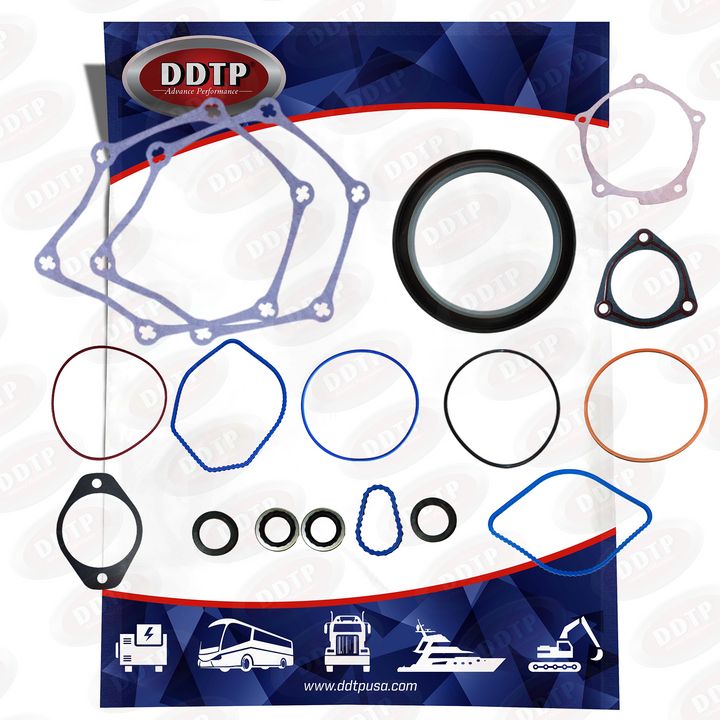 Complete Front Cover Gasket & Seal Kit for Detroit Diesel S60 12.7L