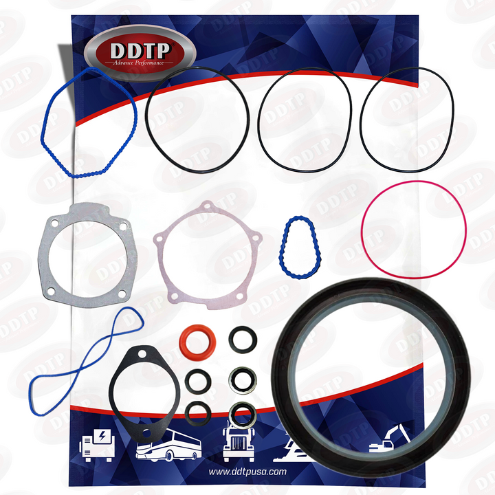Complete Front Cover Gasket & Seal Kit for Detroit Diesel S60 14L