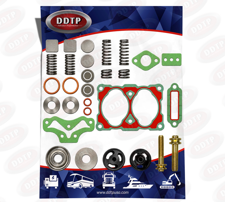 Air Brake Compressor Repair Kit Detroit Diesel S60 12.7L TF-550