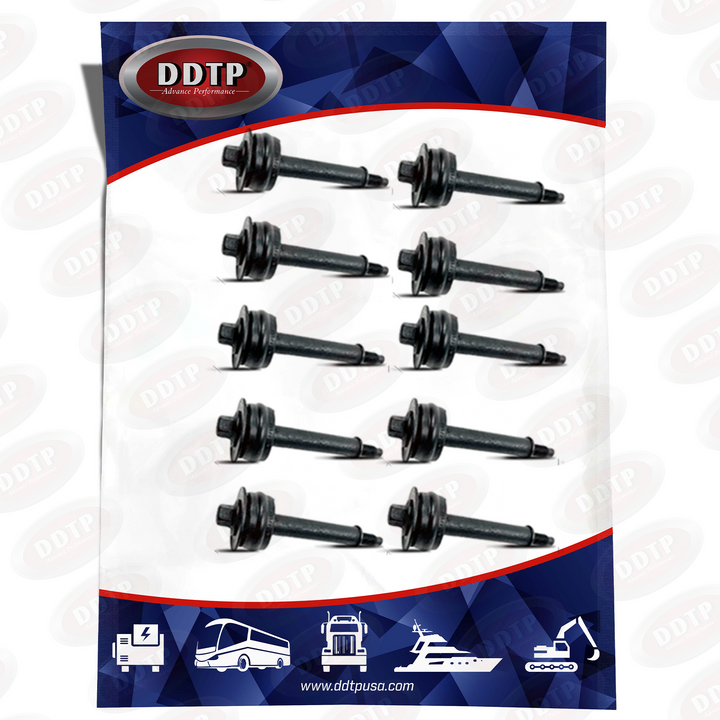 Manguito de tapa de válvula ASM S60 12,7L y 14L 10 piezas (23522271)