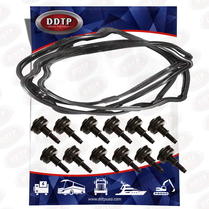 Oil Pan Isolator with Gasket Detroit Diesel S60 14L
