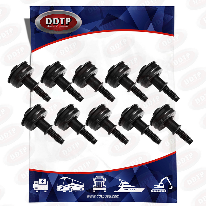 Oil Pan Isolator Bolt ASM S60 14L Set Of 10 (23522281)