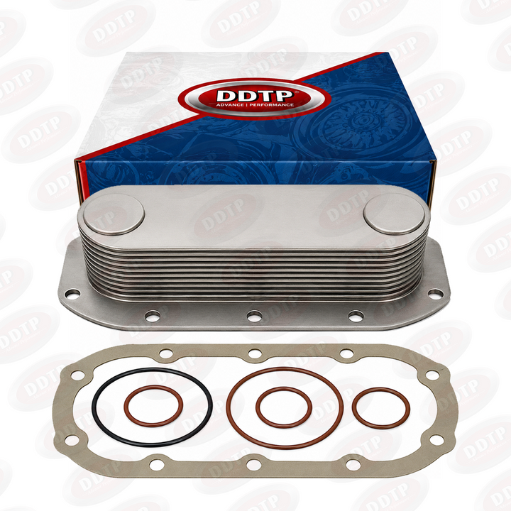 Engine 10-Plate Oil Cooler Assembly Detroit Diesel S50 & S60
