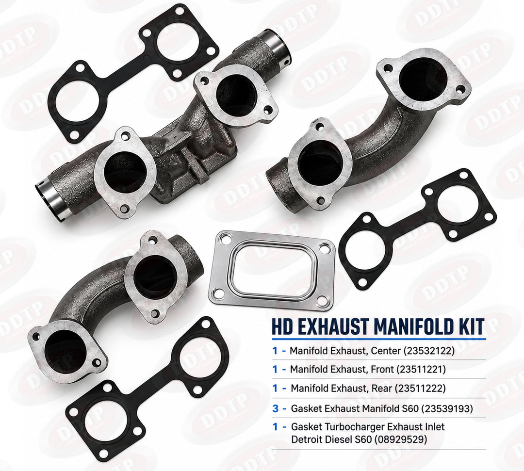 Manifold Exhaust Kit Detroit Diesel S60 12.7L