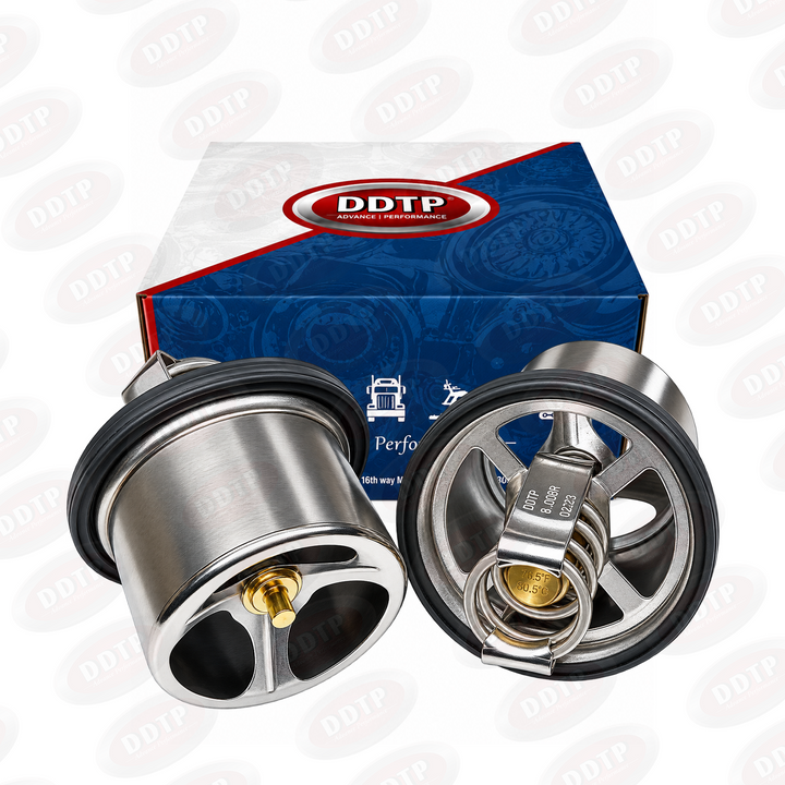 Set of 2 Thermostat 185 DEG Detroit Diesel S60
