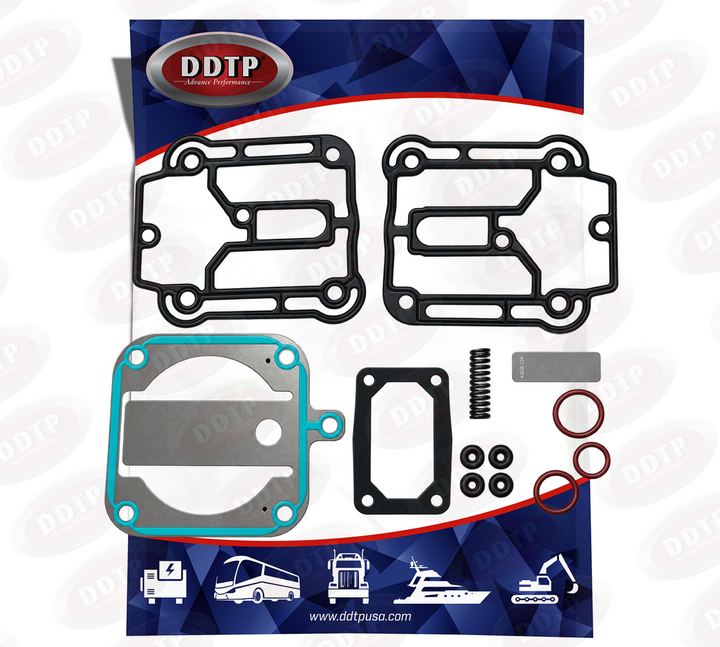 Air Brake Compressor Repair Kit Detroit Diesel S60 14.8L
