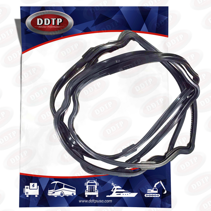 Oil Pan Gasket Black for Detroit Diesel Engine Series 60 12.7 & 14L (23539104)