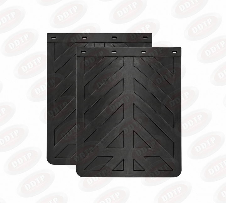 Armor Guard Flaps 100% Fiber Reinforced Rubber 24" x24" Set of 2