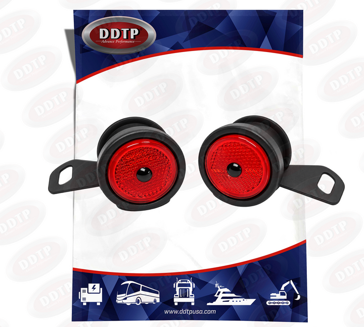 Plastic End Cap for Spring Loaded Mud Flap Braket Set of 2