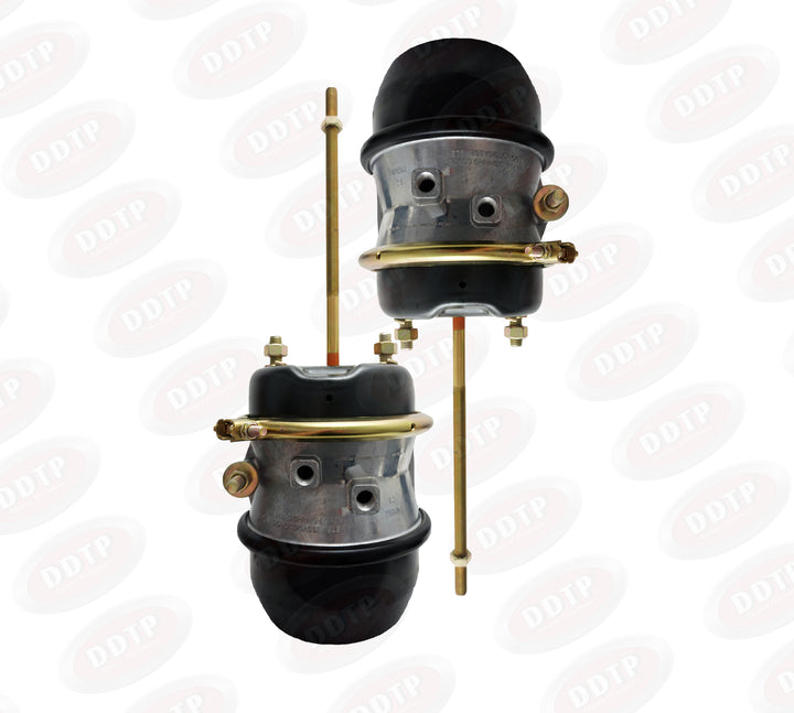 Air Brake Spring Brake Chamber Set of 2 | Heavy Duty Long Stroke Type 30/30 | 3.0" Stroke (3030LS)