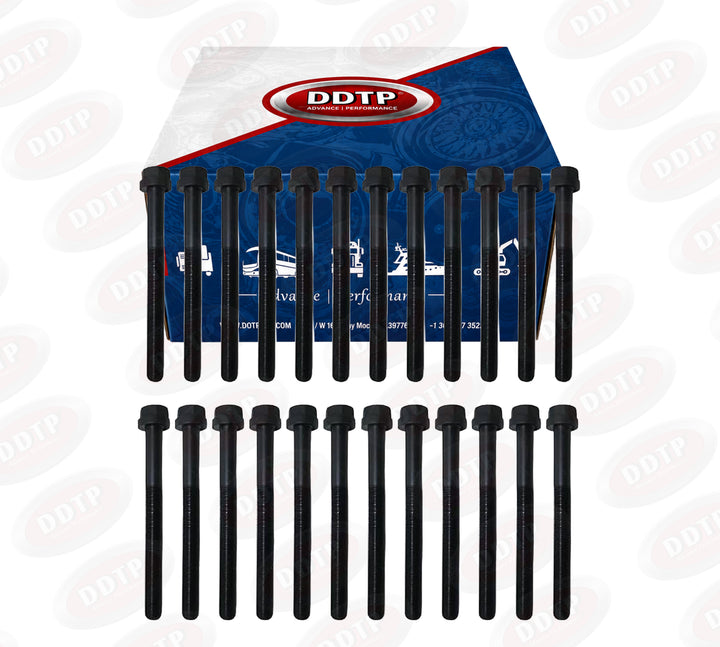 Cylinder Head Bolt Set (36 Pieces) for Cummins N14, NH & NT Series Engines (3071161)
