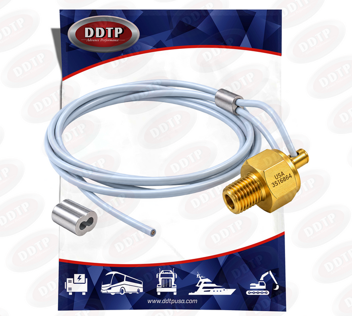Standard Drain Air Valve 1/4" NPT with 60" Cable