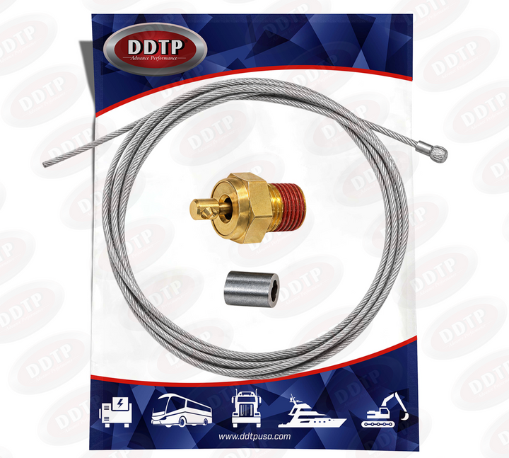 Low-Profile Drain Air Valve Kit 1/4" NPT