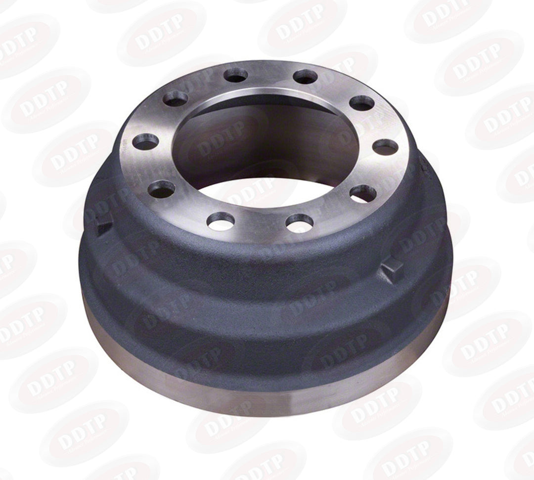 Heavy Duty Brake Drum | Commercial Truck Brake Drum Replacement | Precision Machined | 10-Hole Mounting (3758X)