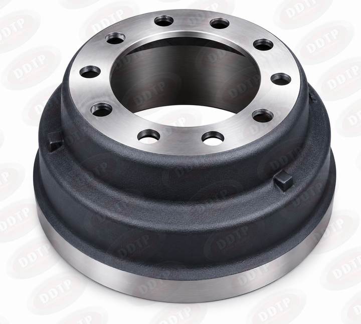 Heavy Duty Brake Drum | Commercial Truck Brake Drum Replacement | Precision Machined | 10-Hole Mounting