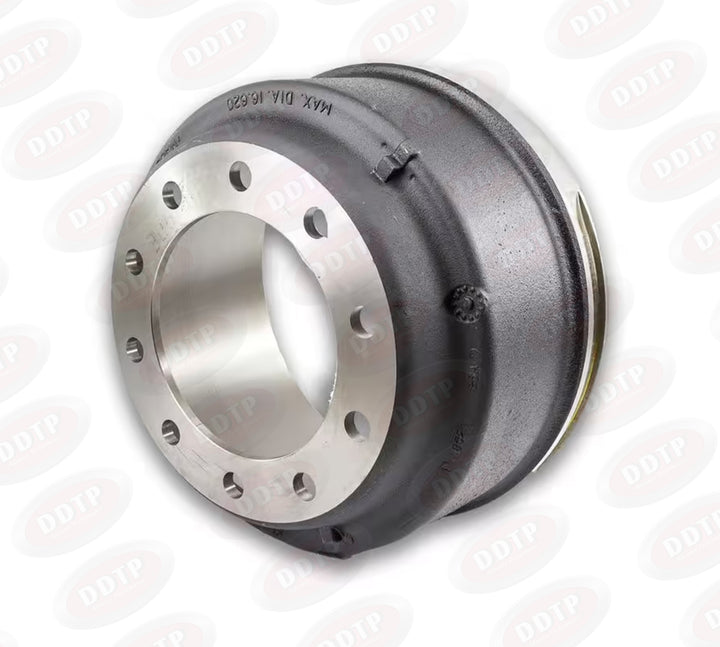 Heavy Duty Brake Drum 15.00" x 4.00" | Outboard Mount | 10-Bolt Disc Wheel | Cast Iron (3800X)