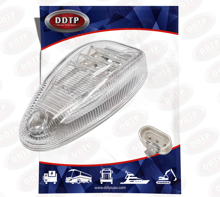 Clear LED Side Turn Marker Light International