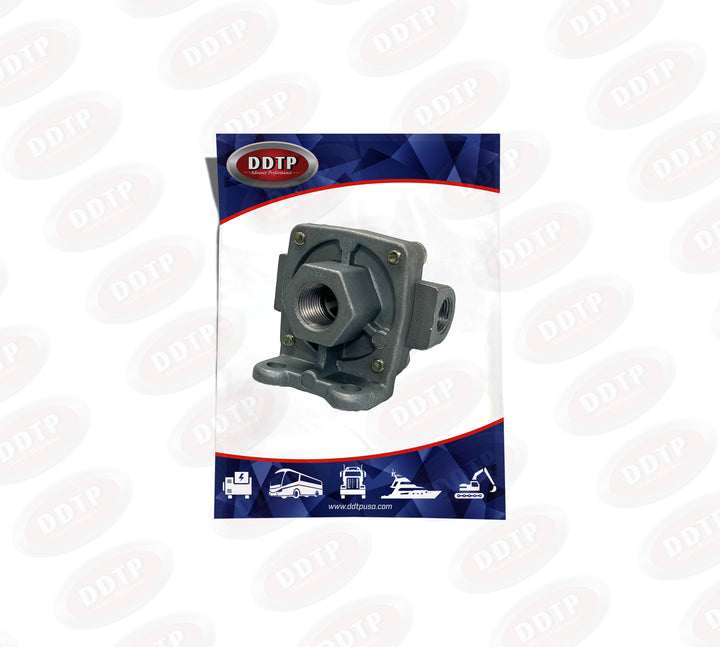 QR-1 Style Quick Release Valve Supply 1/2", Delivery 3/8", Exhaust 3/8"Air Brake ( SNV 401144 )