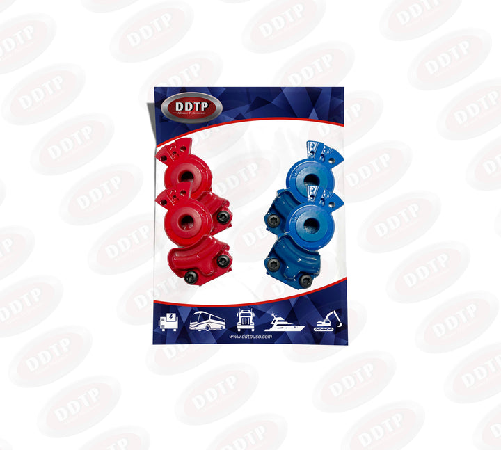 GlandHand Standard Kit Powder-Coated Aluminum W/ Polyurethane Seal 2 Blue + 2 Red ( 441078DKIT4 )